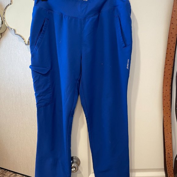 Healing Hands HH360 Naomi Elastic Waist Cargo Scrub Pants - Picture 2 of 4